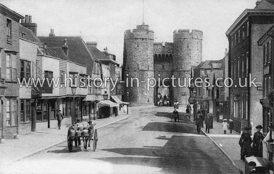The Westgate, Canterbury, Kent. c.1905